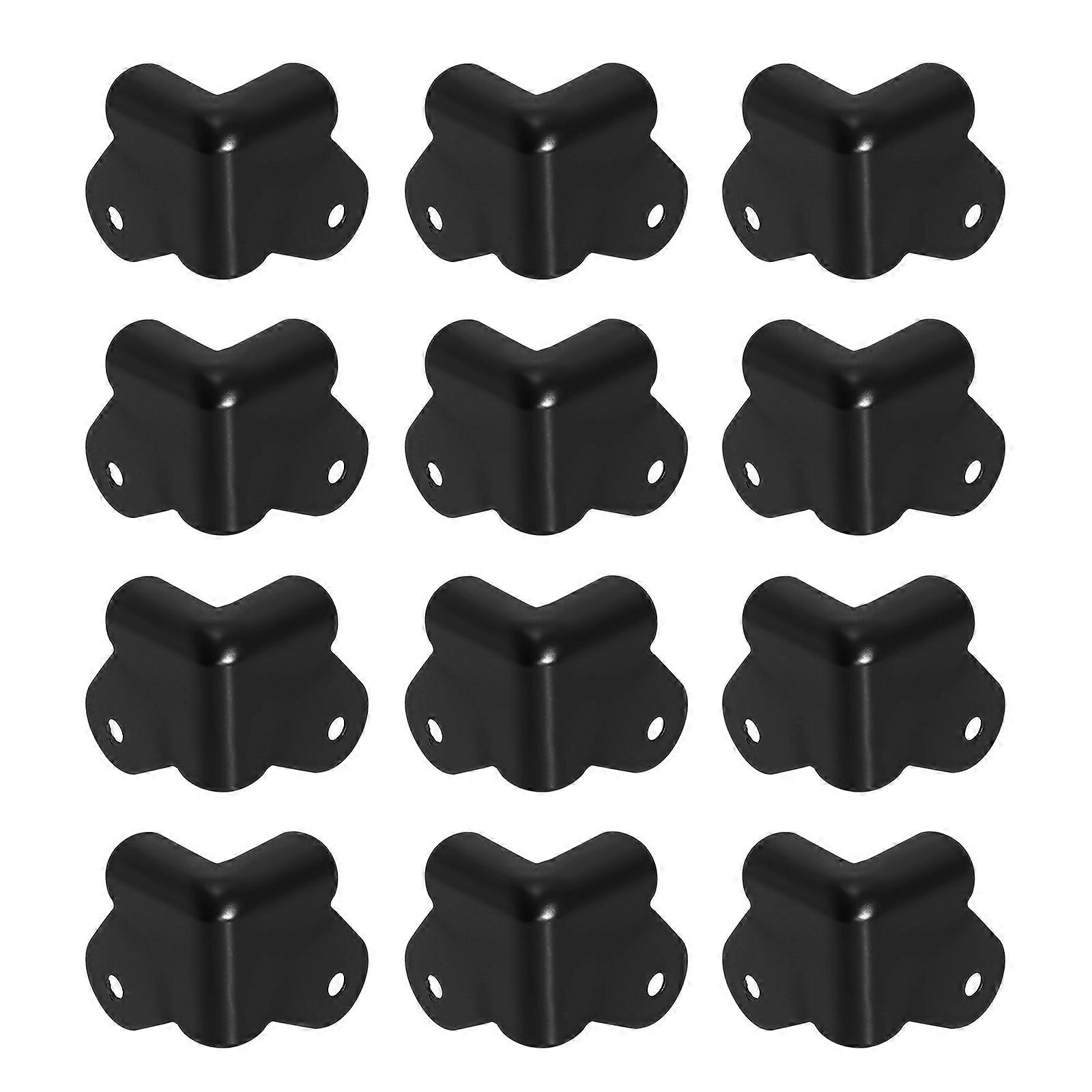 24pcs Speaker Iron Corner Protectors Practical Speaker Corner Protective Covers