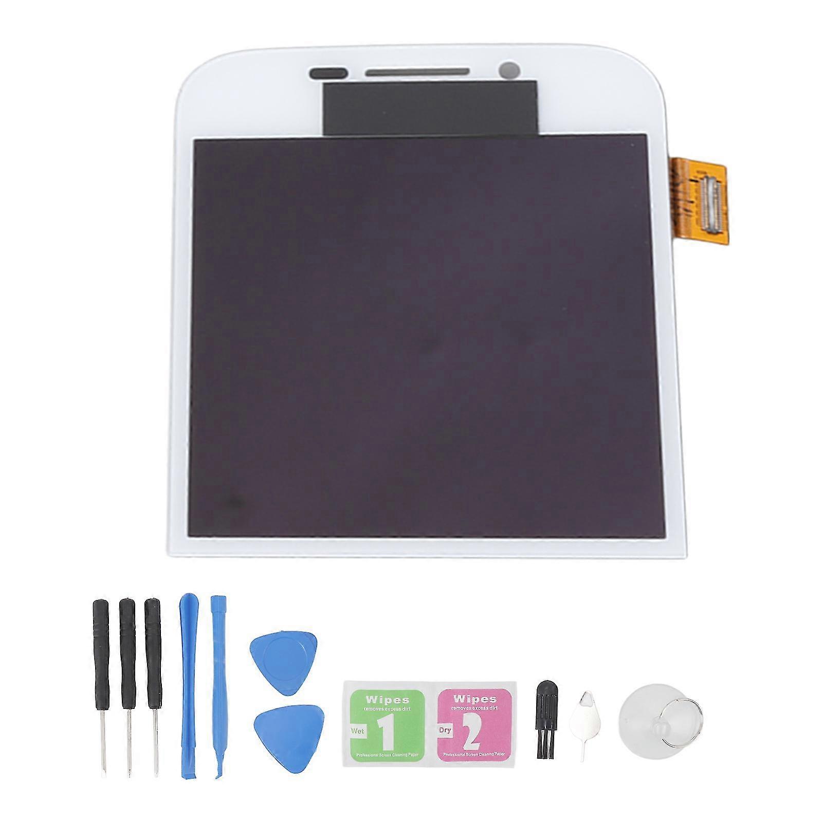 LCD Digitizer Touch Screen Replacement - Professional Complete Function LCD Display for BlackBerry Classic Q20 White