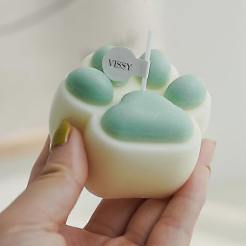3st Cat Paw Candle Aromaterapi Candle Heminredning