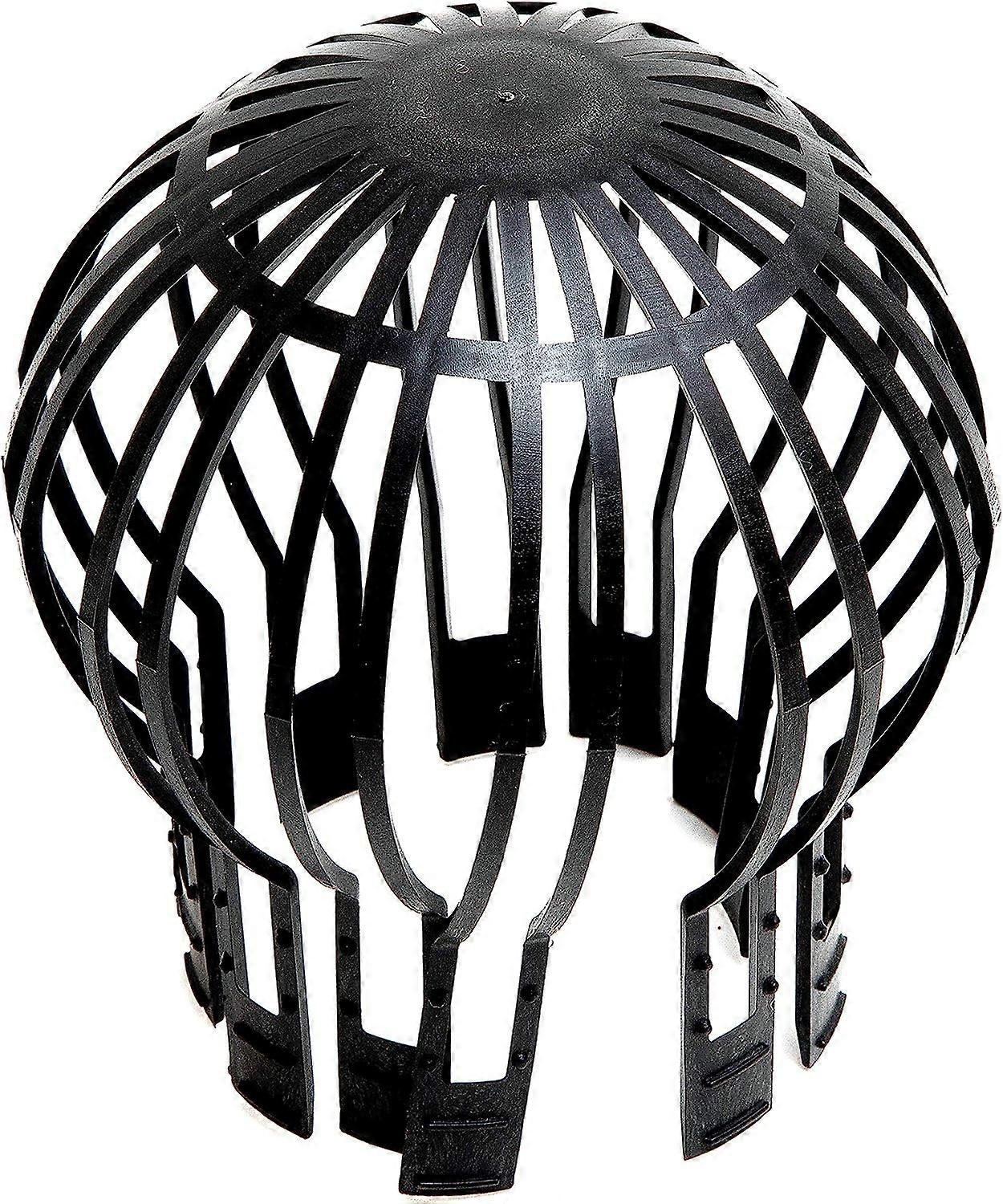 Pack of 4 Flexible Plastic Gutter Guards, Keep Gutters Unclogged with Leaves, Moss, Mud, Balls and Other Debris