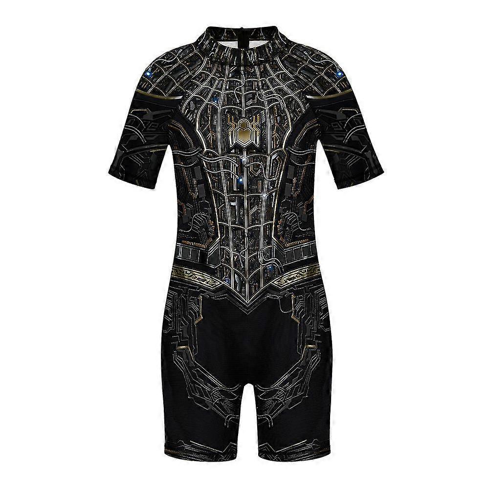 Spiderman Kids Boys Iron-Man Superhero Character One Piece Sunsafe Swimsuit Swimwear Swimming Costume Surf Beach Pool