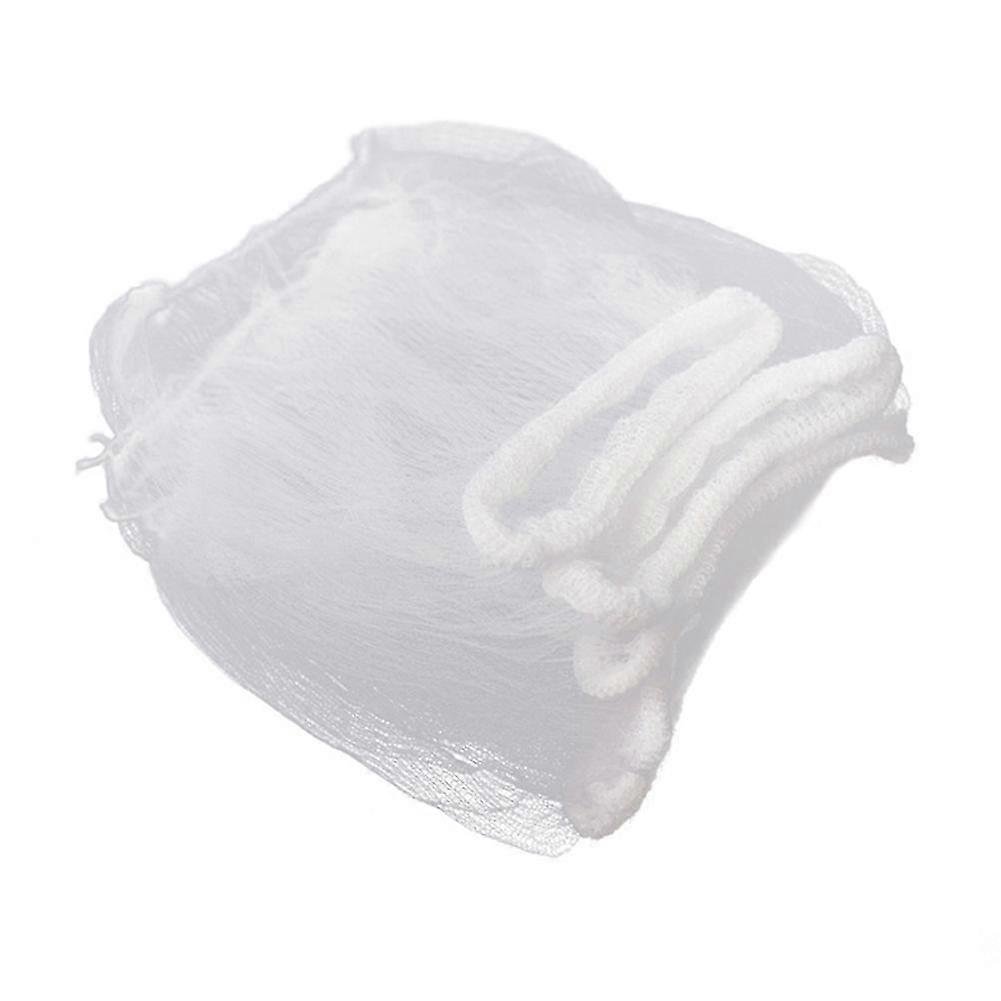 30/100pcs Vask Sil Vesker Engangs Mesh Filter Bag Rustfritt Stål Vask