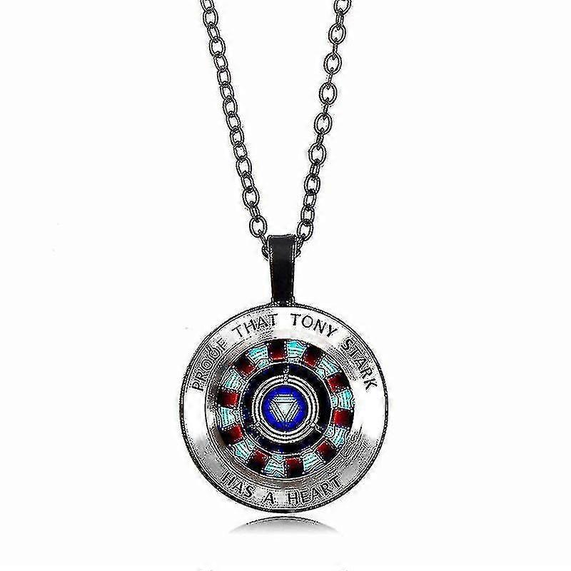 1 איירון מן לב Arc-reactor שרשרת אופנה-YuJia