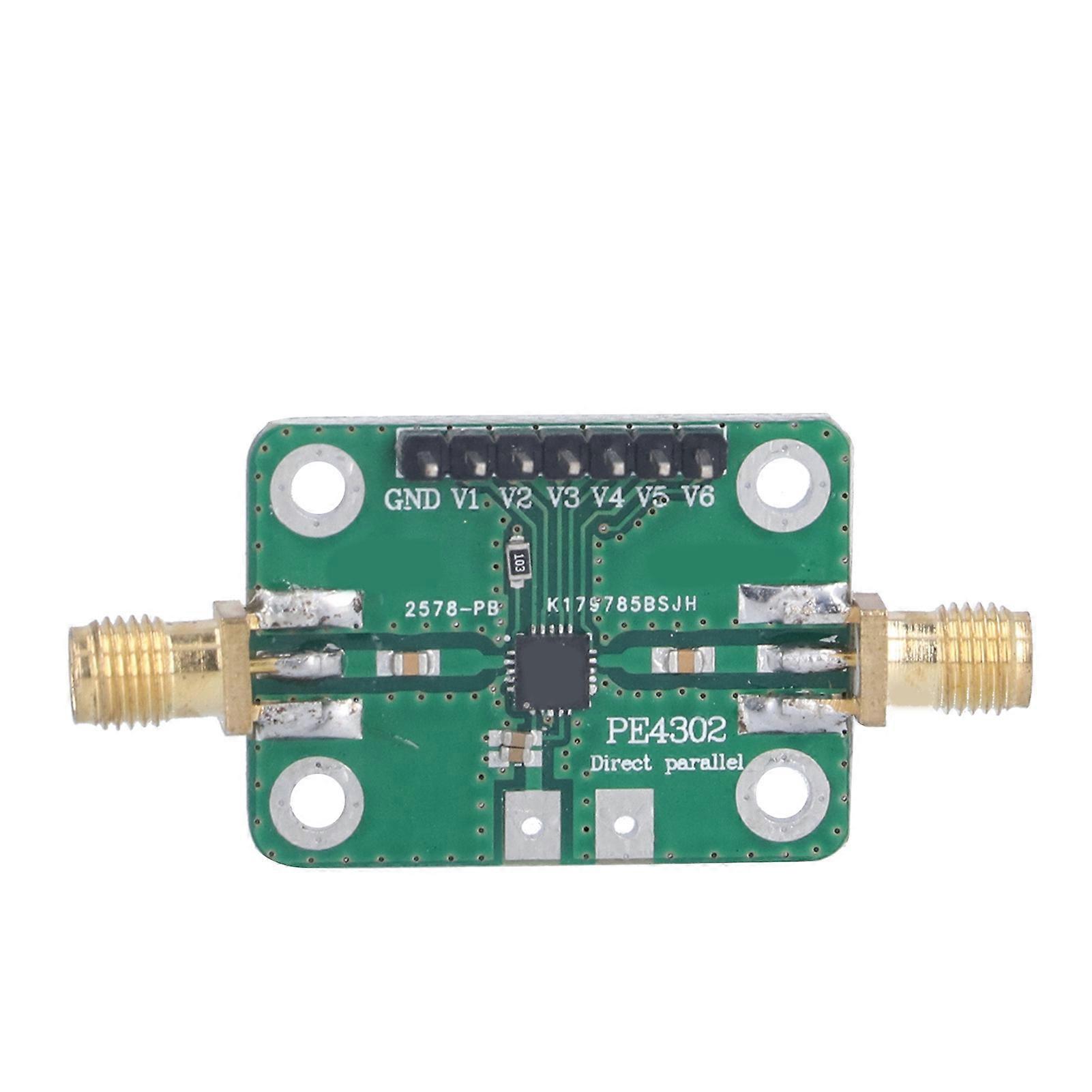 Attenuator Module Numerical Control RF Parallel Serial Mode 1MHz?4GHz 3.3V 6 Bit PE4302