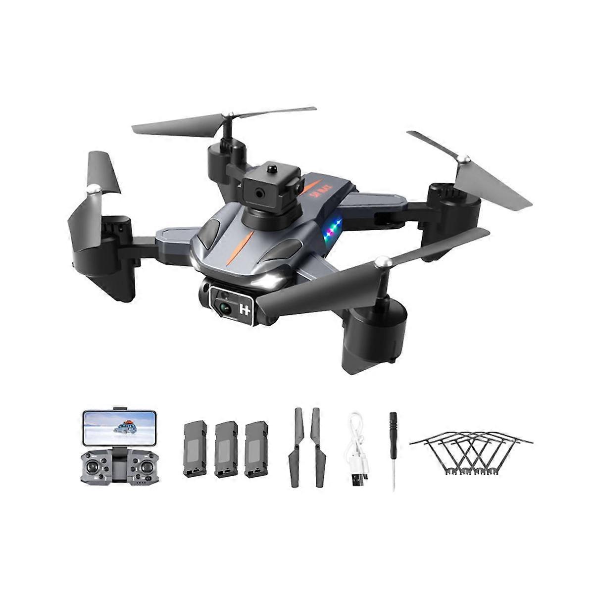 8K HD Dual Camera Drone Remote Control Airplane Toys with Automatic Obstacle Avoidance Function for