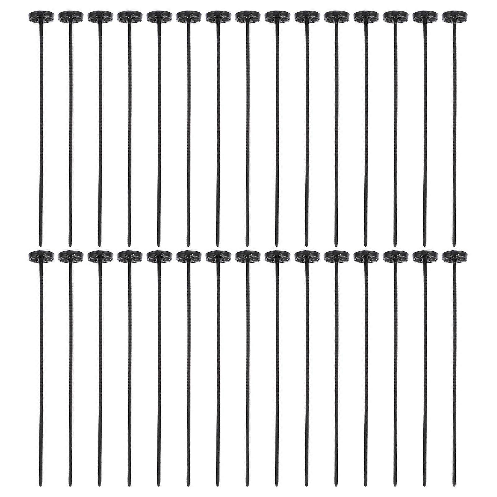 30pcs Non-Sewing Fasteners Durable Clothes Buttons Needle-free Plastic Buttons