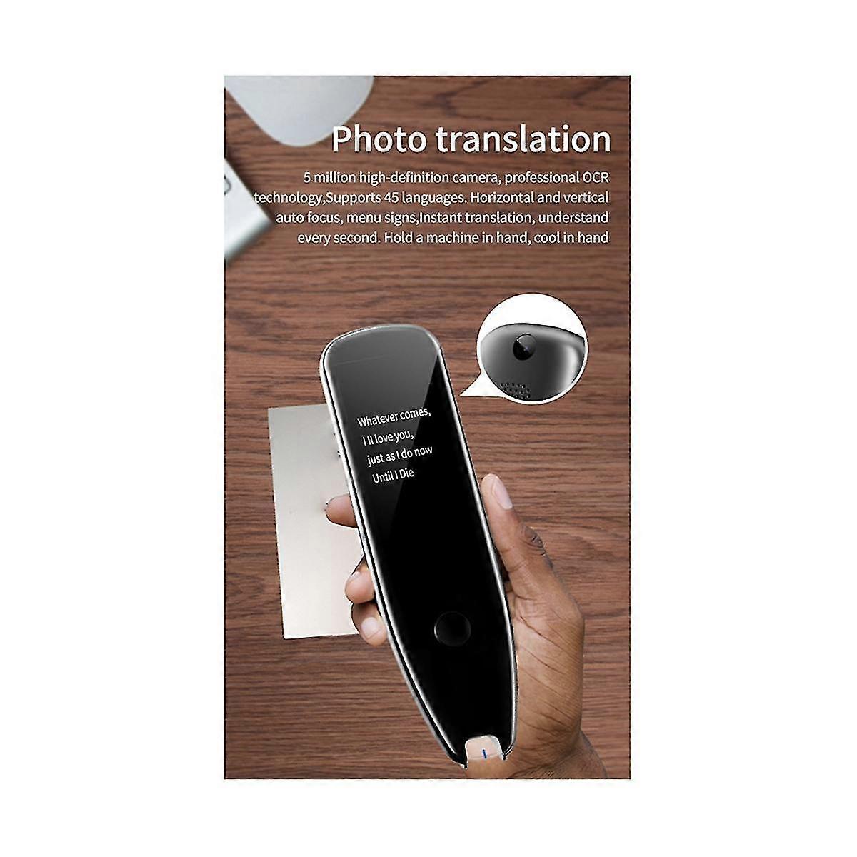 Translator Pen Scanner Dictionary Translation Electronic Language Multi-function Translator Multilingual Smart Pen