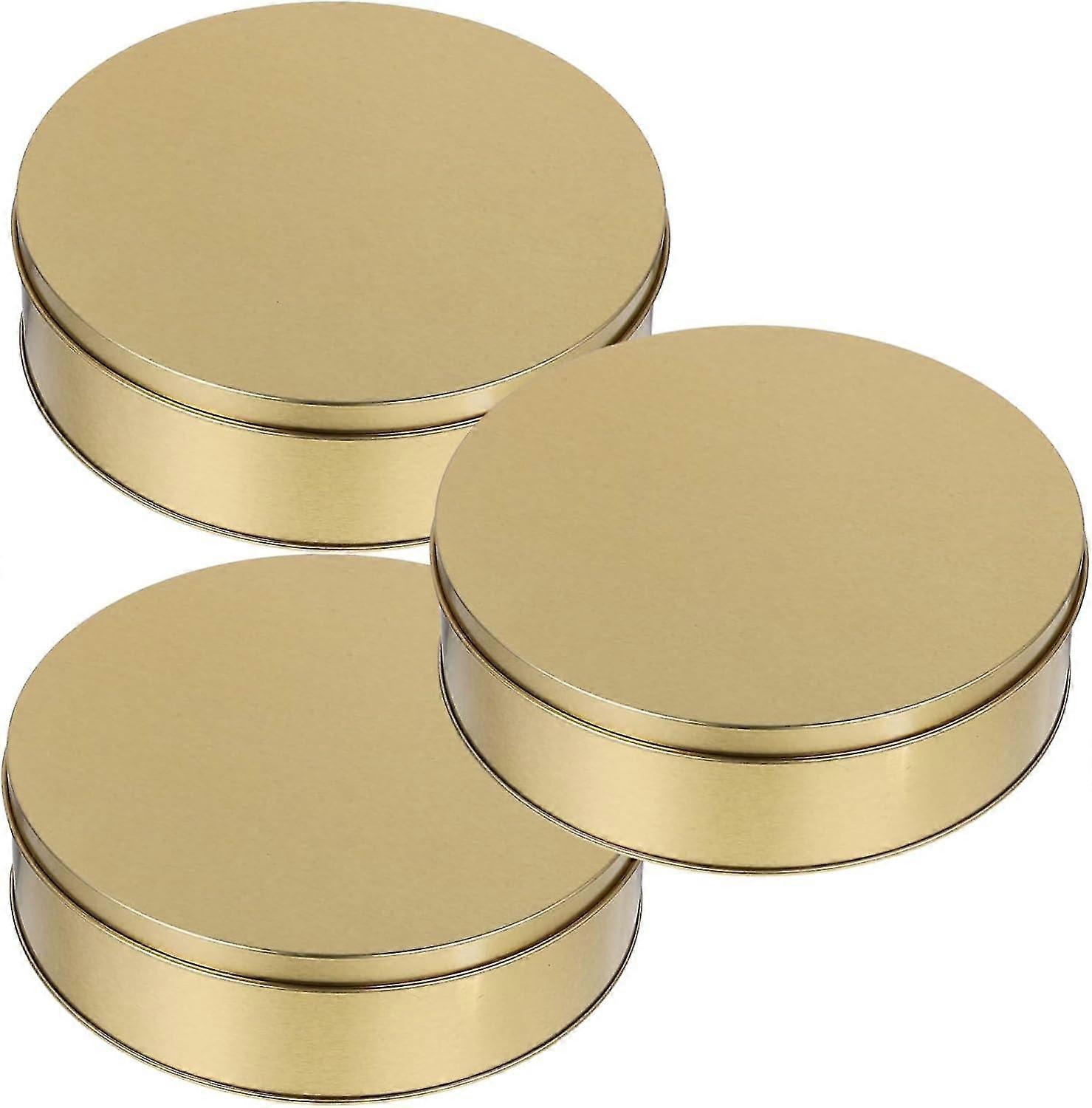 Holiday Candy Tin 3pcs - Cookie, Sugar, Biscuit Storage Containers