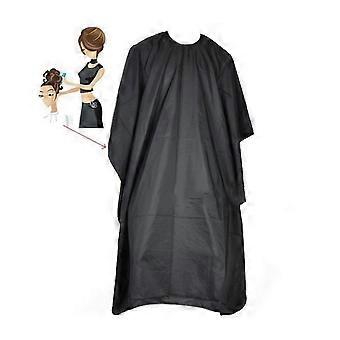 Preto À Prova D' Água Salão de Cabeleireiro Cape Anti-estático Gown Barbers Capes para Homens Mulheres Tratamento Capilar