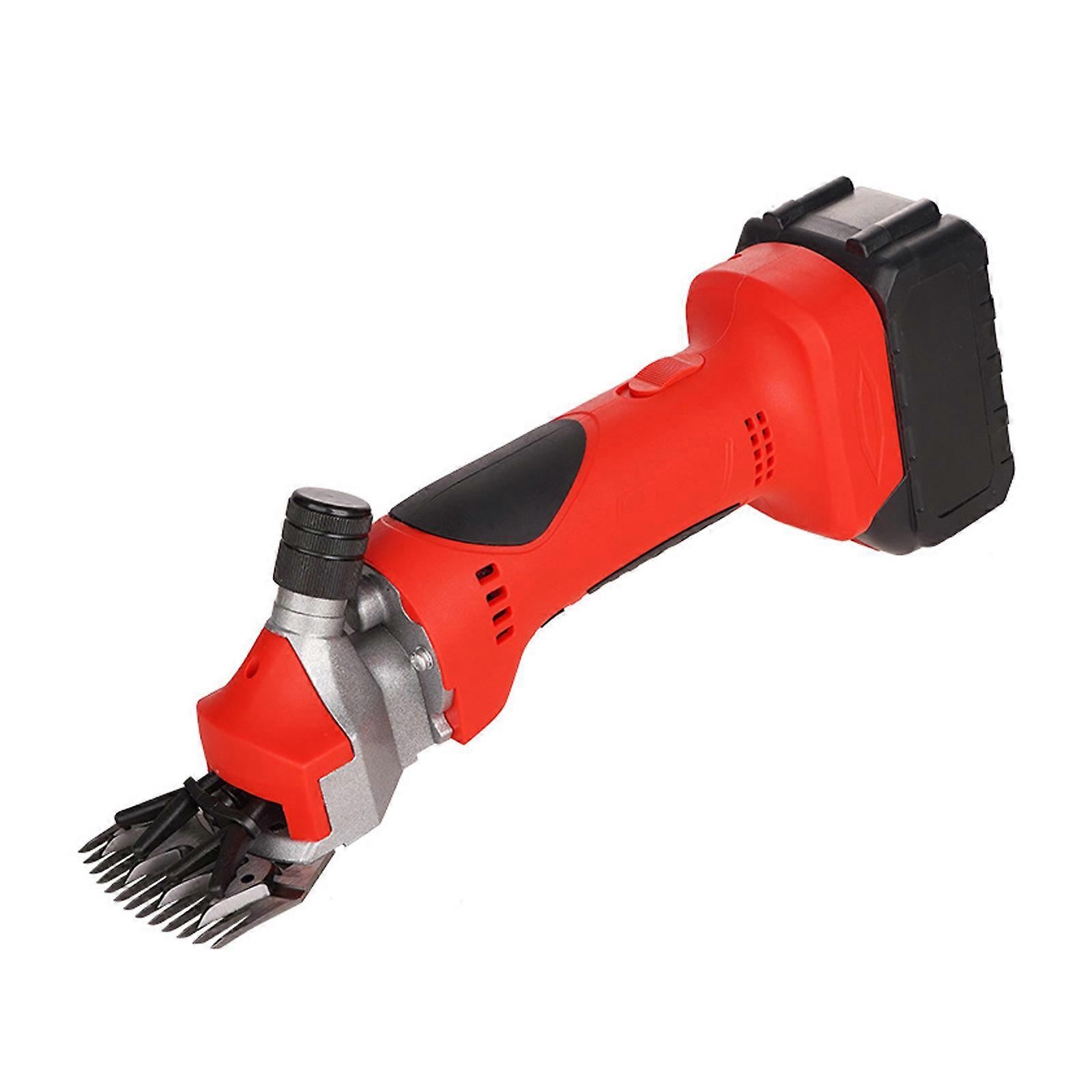 Cordless 9-Tooth Sheep Shearing Scissor - 550W Power, 40 Min Runtime, Skilled Clippers Ideal