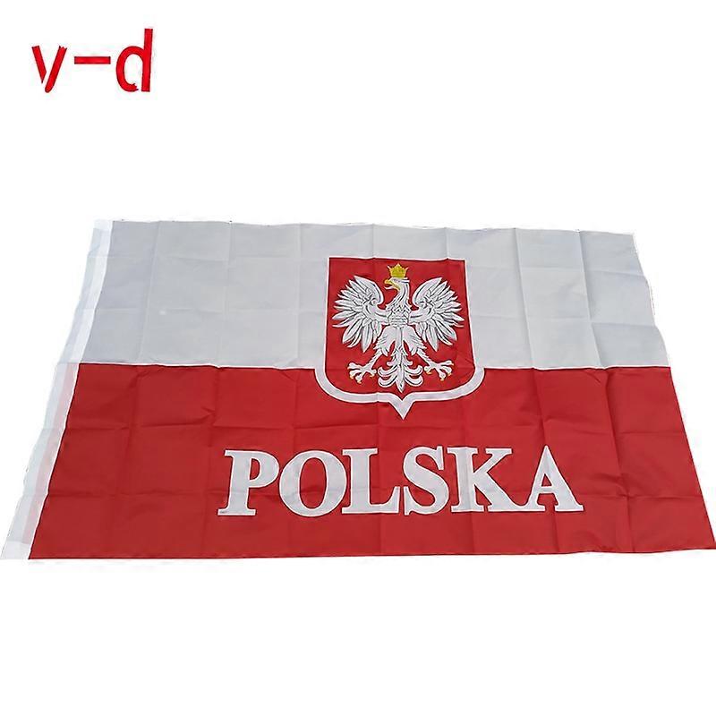 The Poland Flag Polyester Flag 5*3 FT  High Quality