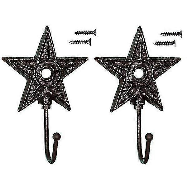 Vintage Architectural Star Coat Hook--