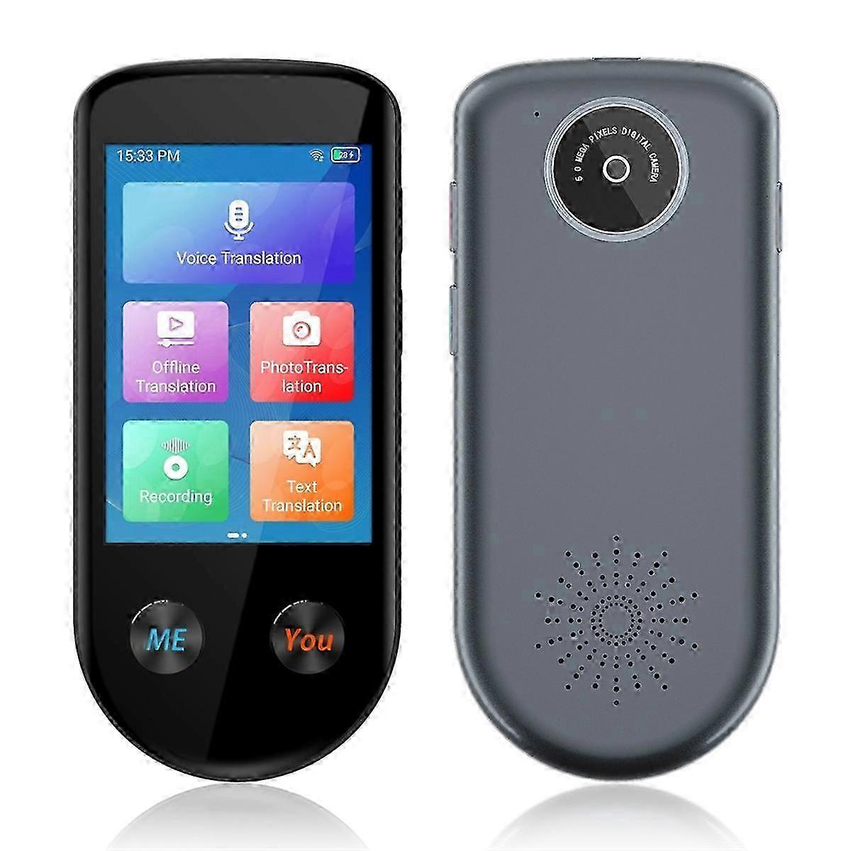 Language Translator,Two Way Language Translator with Voice/Offline/Photo 137 Languages AI Translator for Travel Business