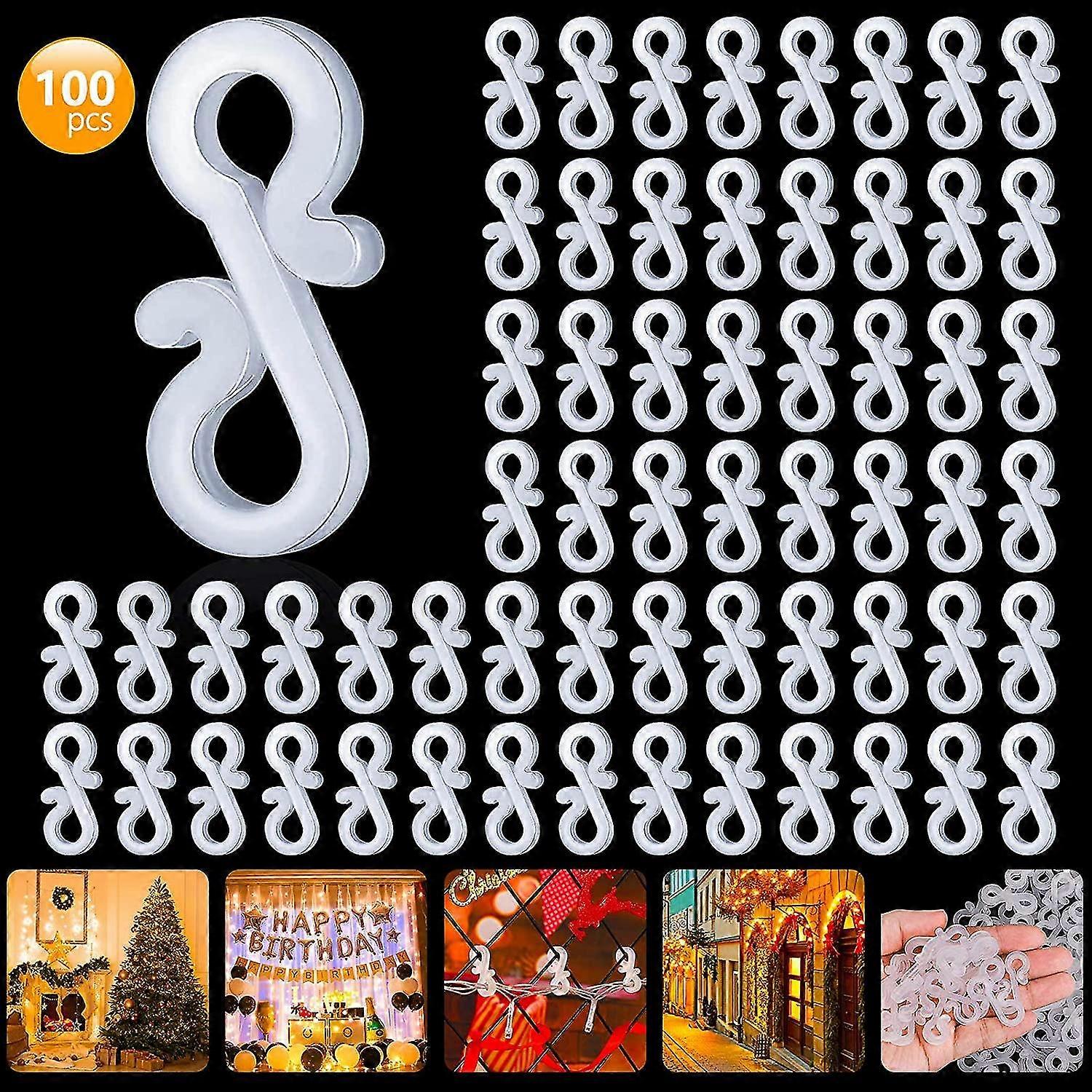 Mini Plastic Hooks Outdoor Lights