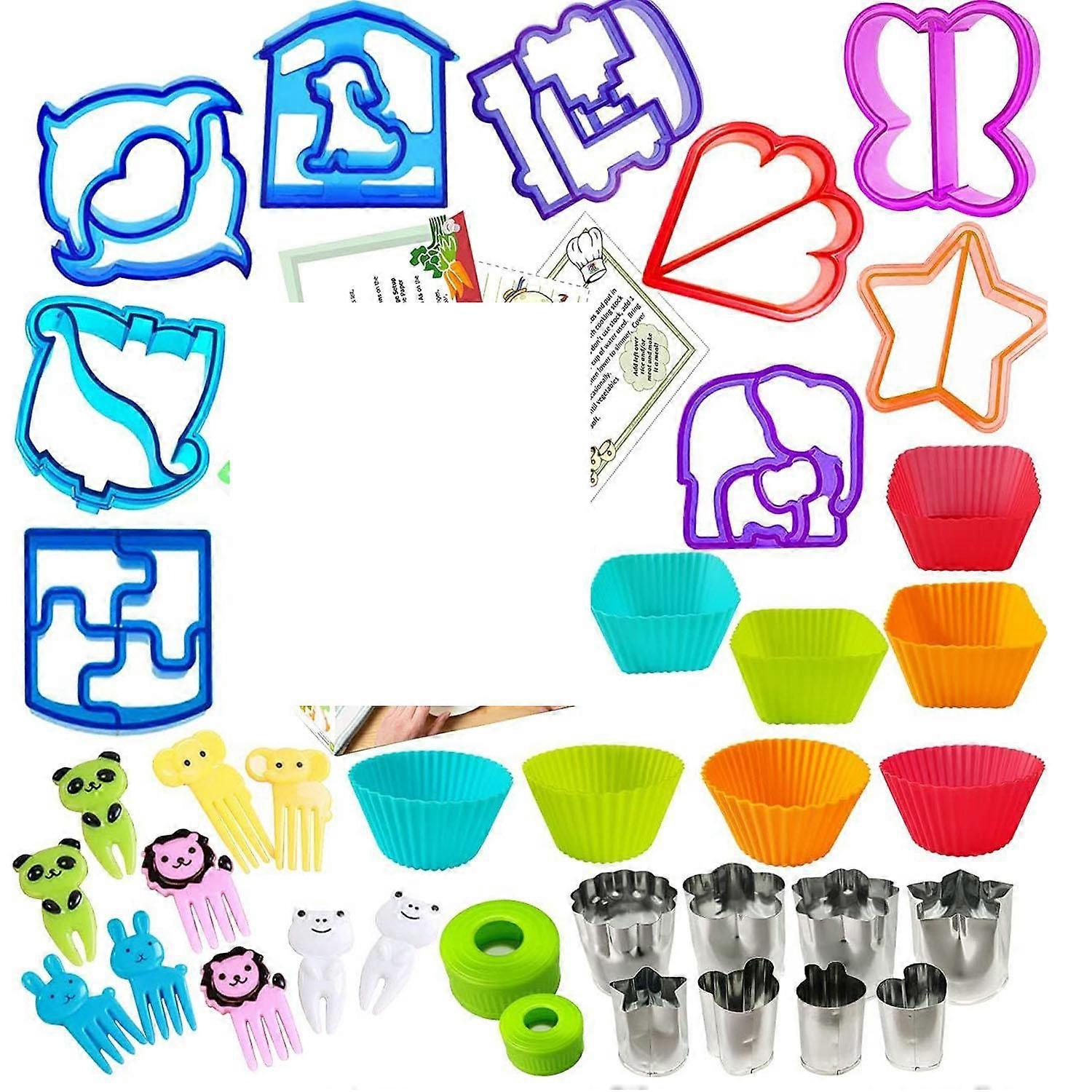 37-piece baking tool for children