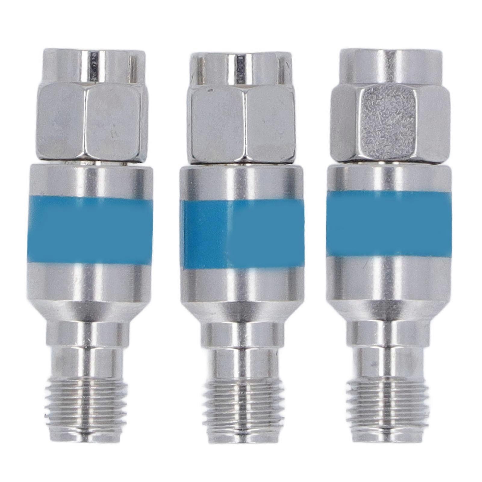 3個RF同軸DCブロック2W SMAオス-メスステンレス鋼2dB RF同軸アッテネータ