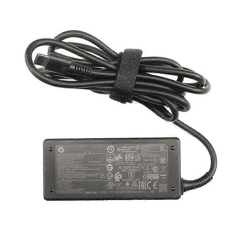 HP Charger 45W USB-C, Laptop Power Adapter