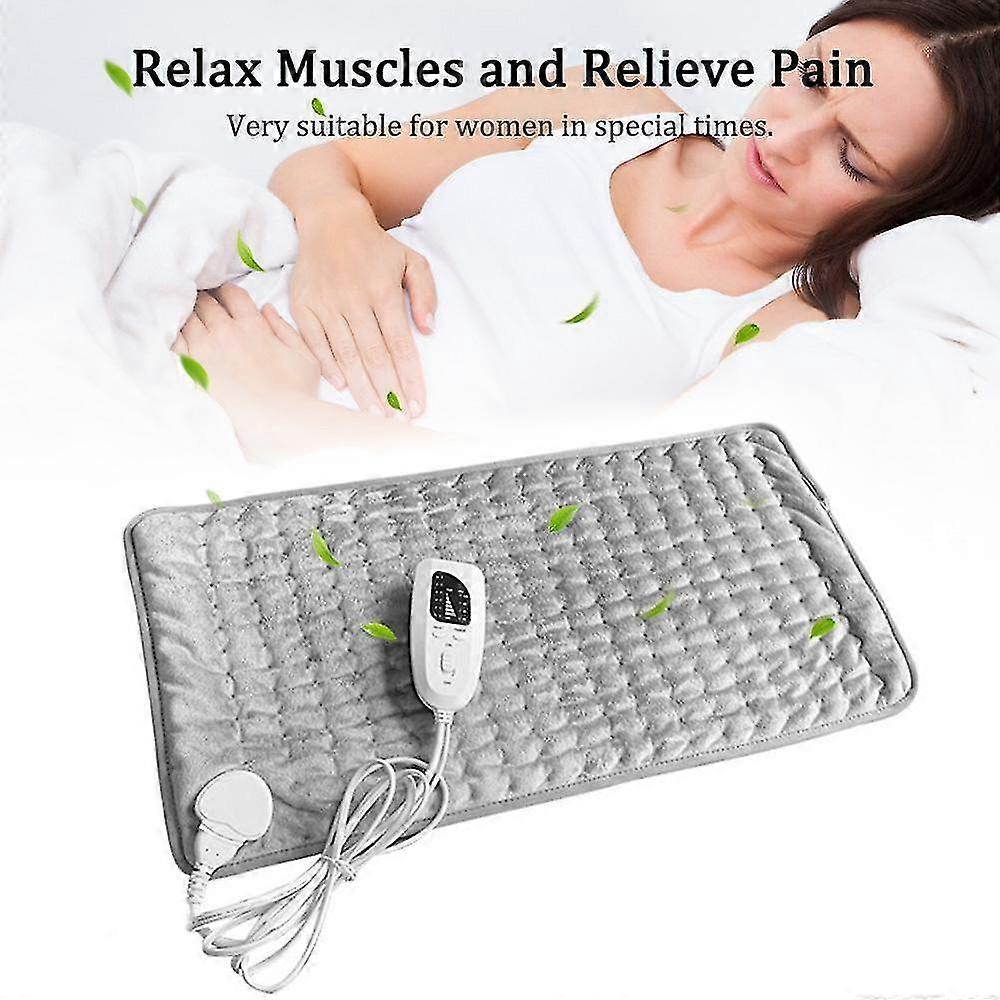 100-240v Electric Heating Pad Physiotherapy Blanket Fast Relief Pain Relax Muscle Temperature Dimming Damp Dry Heat Therapy Neck