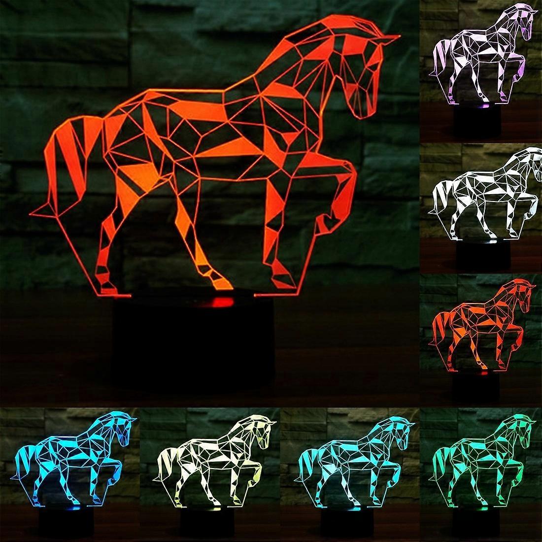 7-Colors 3D Acrylic LED Night Light