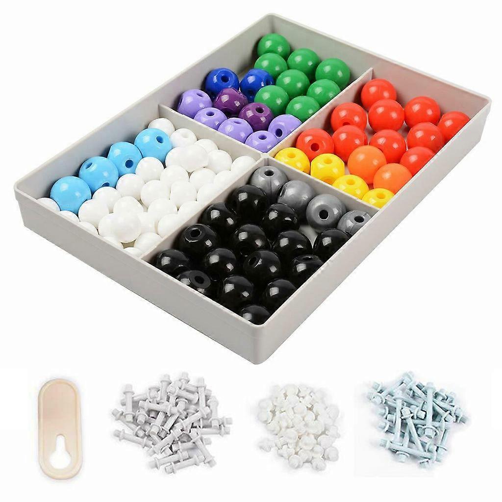 有機化学カラフルモデルキット(239個)分子モデル原子結合