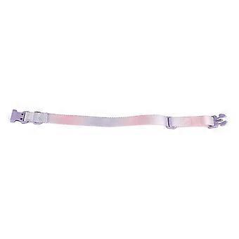 Colorful Adjustable Dog Collar Durable Comfortable Polyester for Outdoors Decoration