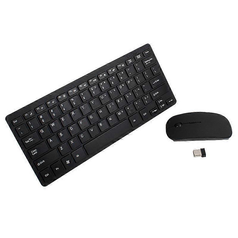 Wireless Keyboard Mouse Set Ultra-thin 2.4G for PC Desktop Computer Notebook Laptop