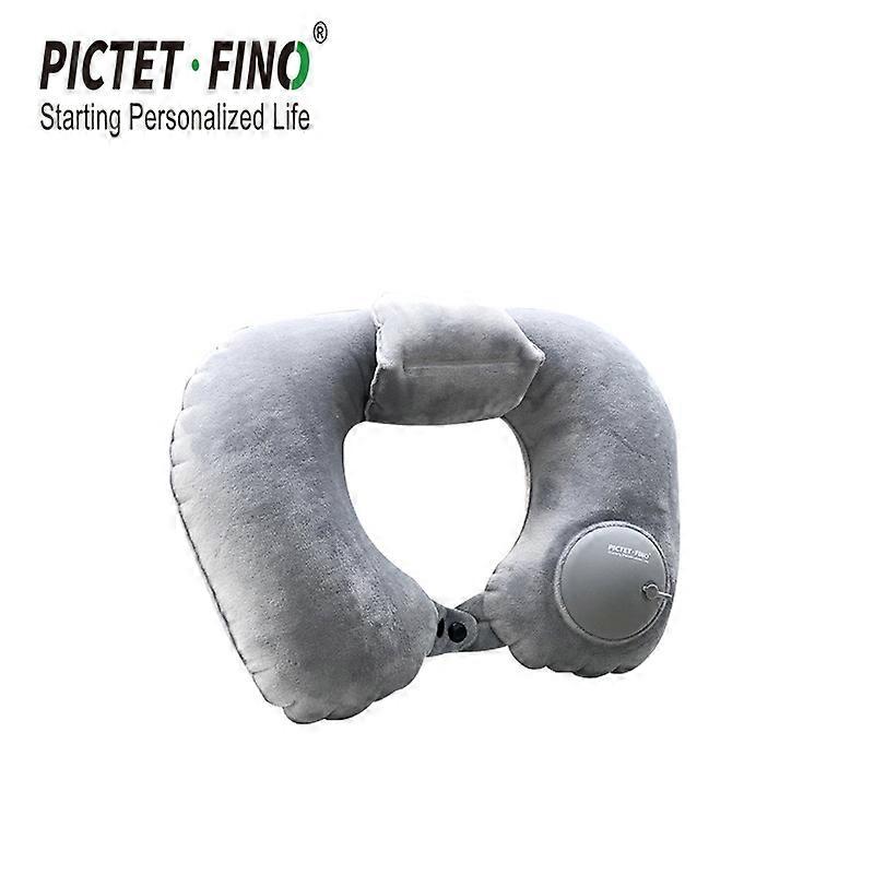 Inflatable Travel Pillow, U-shaped Neck Pillows Foldable Hand Press