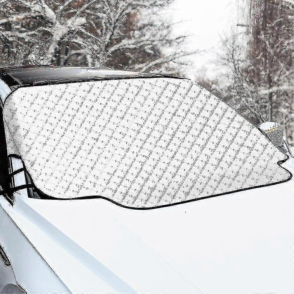 Winter Car Windshield Snow Cover Multi Purpose Auto Sun Shade Front Windscreen Protection