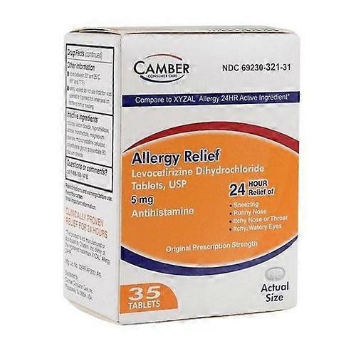 Camber 左西替利嗪二盐酸盐,35片