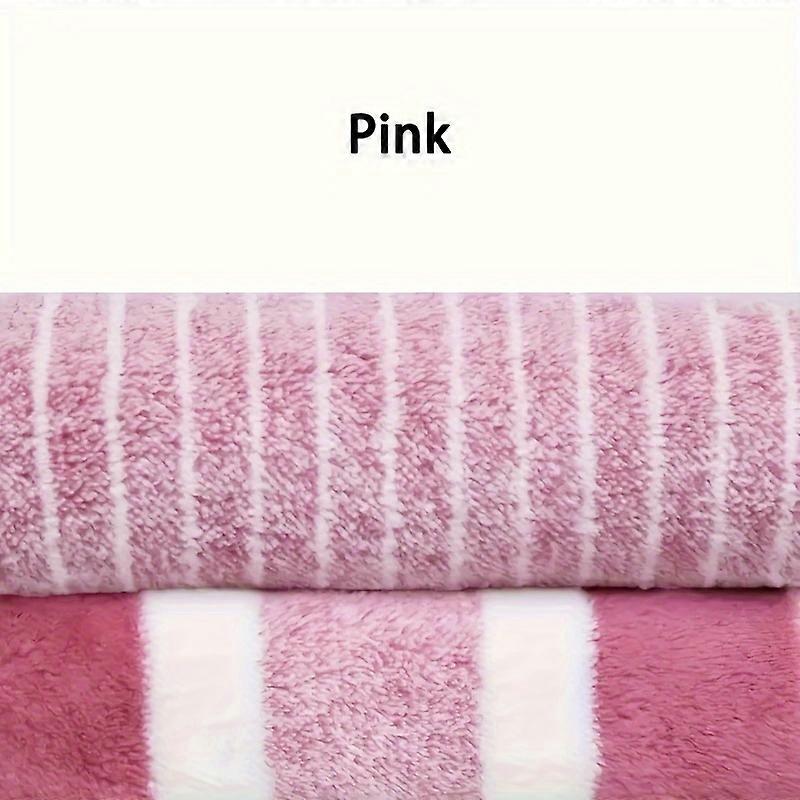 8pcs Striped Towel Set, 4 Washcloths & 2 Hand Towels & 2 Bath Towels, Absorbent & Quick-drying Showering Towel, Super Soft & Skin-friendly Bathing Tow