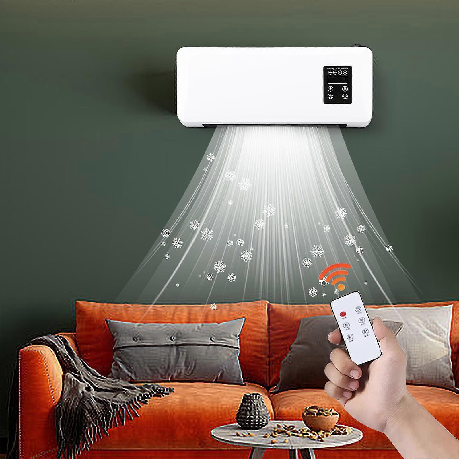 電気壁ヒーター1500W ABS壁掛けスペースヒーター急速加熱&冷却、50%提供
