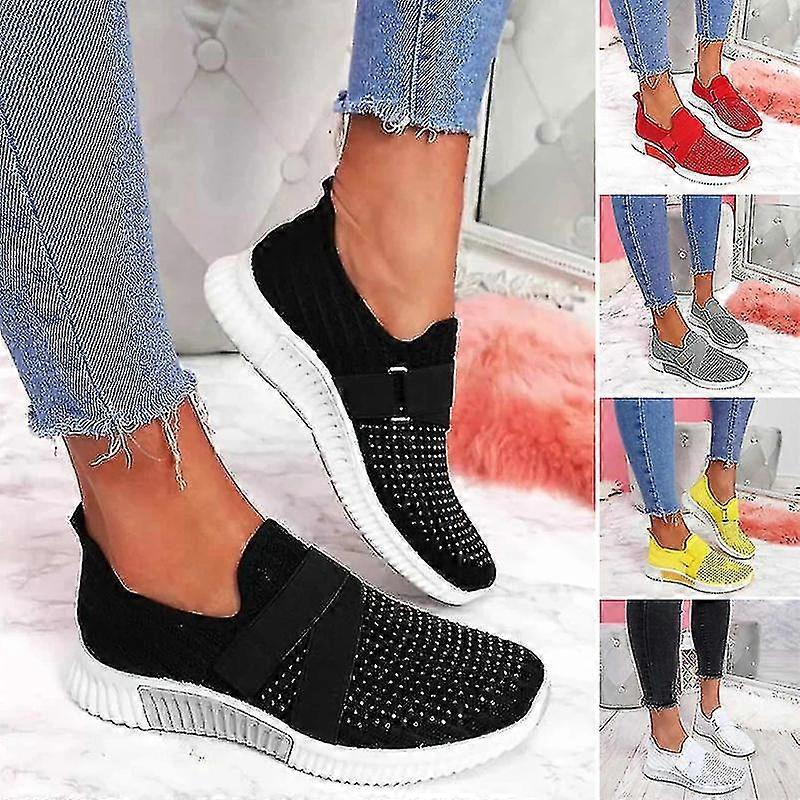 Slip-on pantofi cu ortopedice Sole Femei moda Sneakers Platforma Sneaker pentru femei pantofi de mers pe jos-c