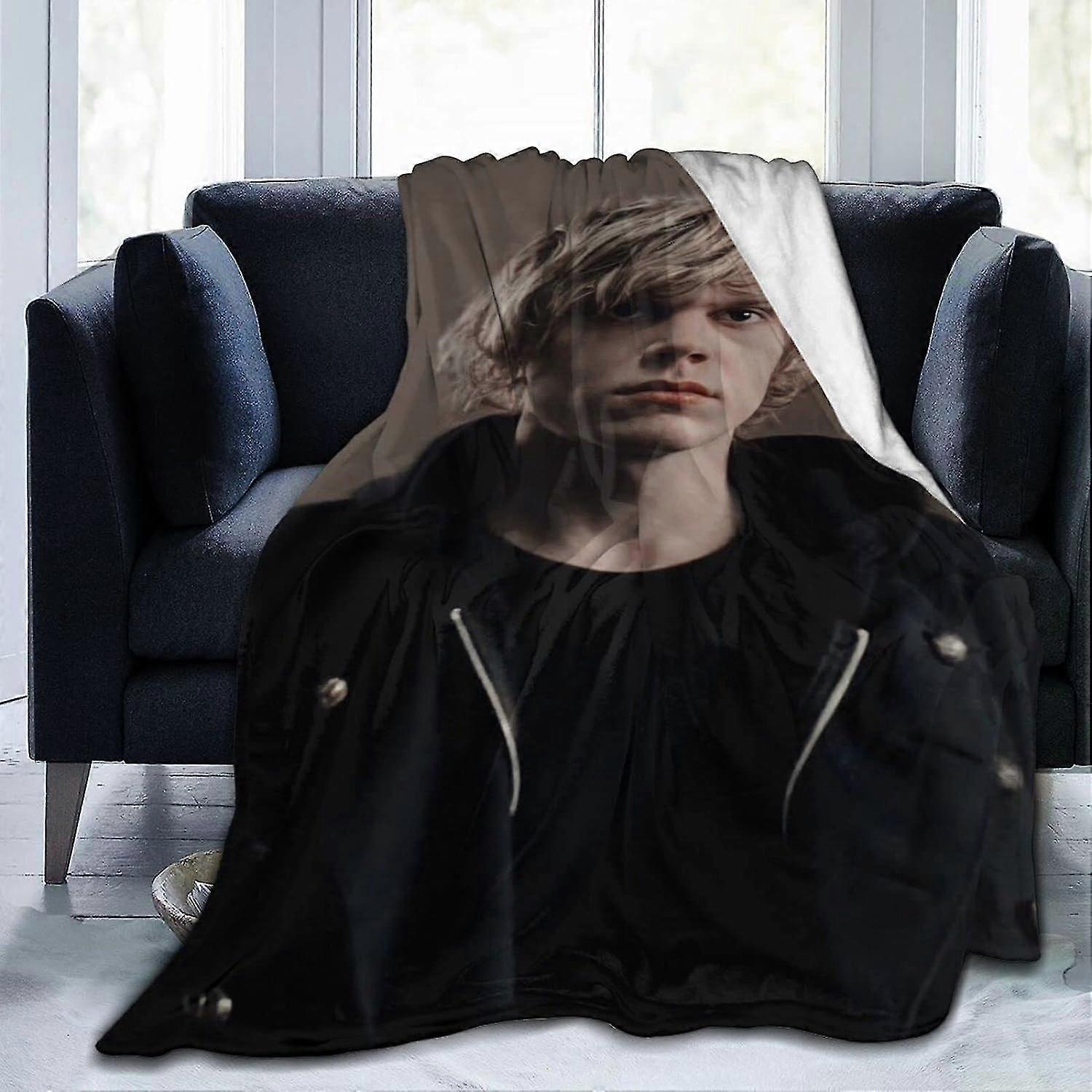 بطانية إيفان بيترز ، بطانية من الفانيلا الدافئة وخفيفة الوزن مريحة فائقة النعومة ، بطانية من الصوف ، ستوكات مضادة للبيلينغ Plushjvrivjh3719