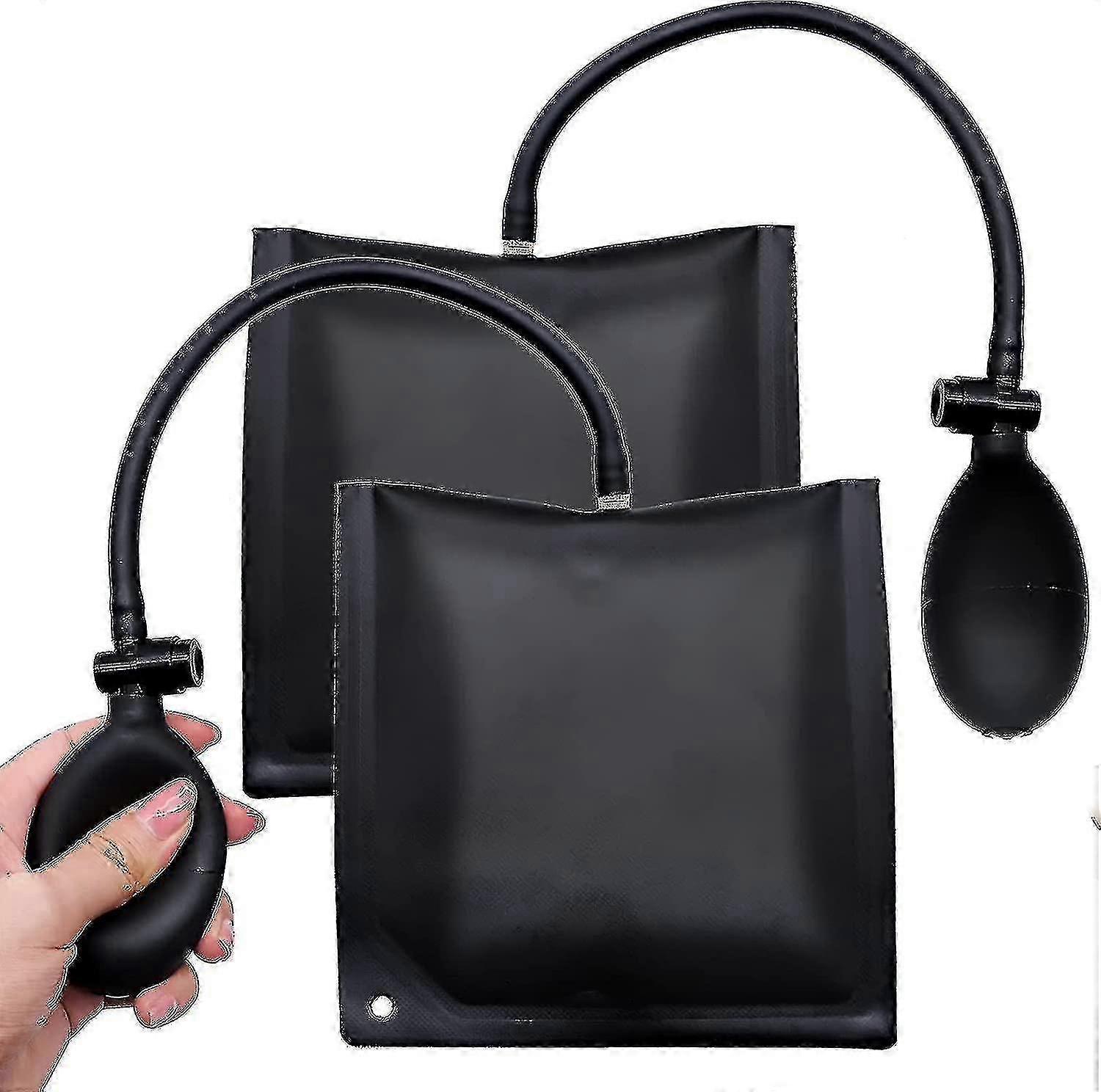 2 Pcs Mounting Cushion Air Wedge Inflatable Lifting Air Cushion Tools For Installing Window, Shutters, Doors