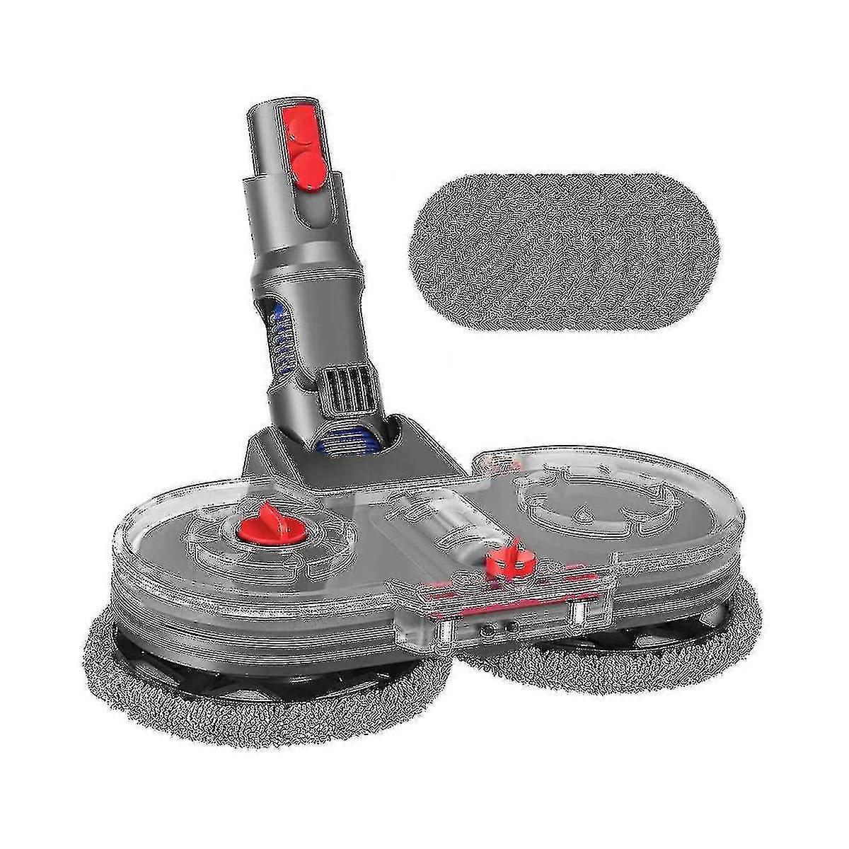 V12 Detect Slim Vacuum Cleaner Electric Mop Attachment With 6 Mop Pads And Removable Feature-hy