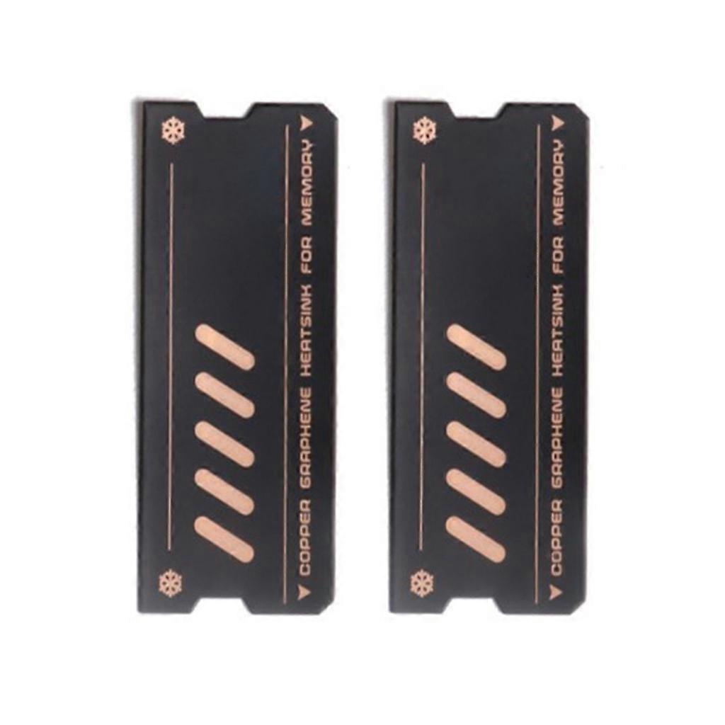 High Performance Memory Radiator Copper Graphene Heatsink Fine Workmanship