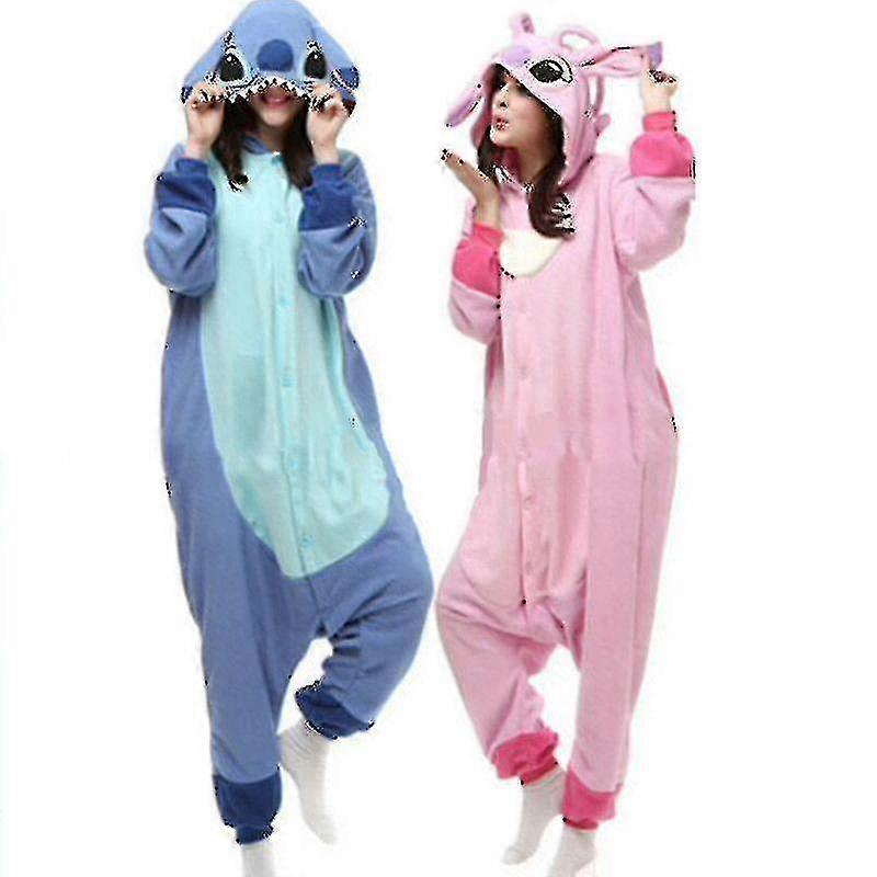 Stitch Pajama Anime Cartoon Sleepwear Outfit Jumpsuit Z