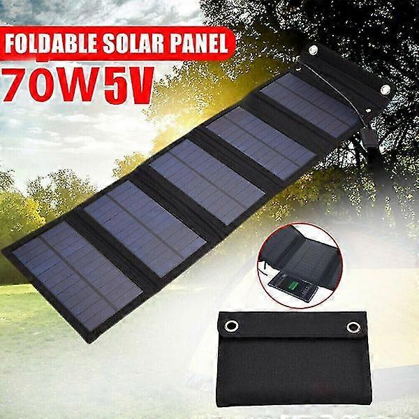 70W USB foldbart solpanel