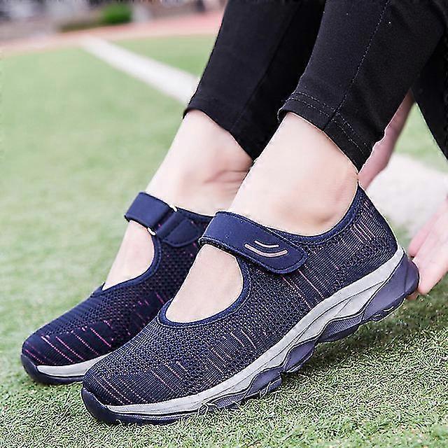 2023 Yaz Modası Kadınlar Düz Platform Ayakkabılar Kadın Nefes Alabilir Mesh Rahat Spor Ayakkabı Kadınlar Zapatos Mujer Bayanlar Tekne Ayakkabıları