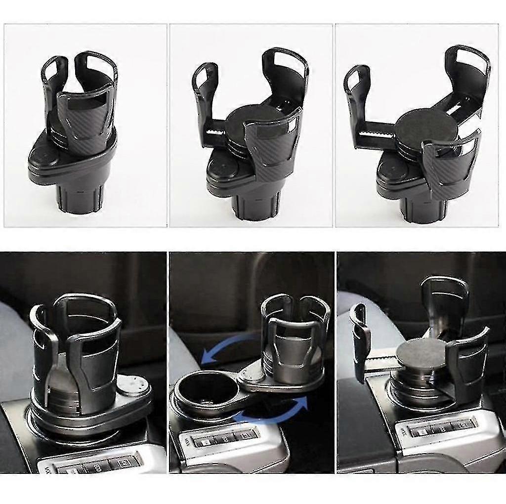 en del to bil kopp holder bil kopp holder bil drikke te kopp holder oppbevaring fast holder 2 i 1 multifunksjonell bil kopp