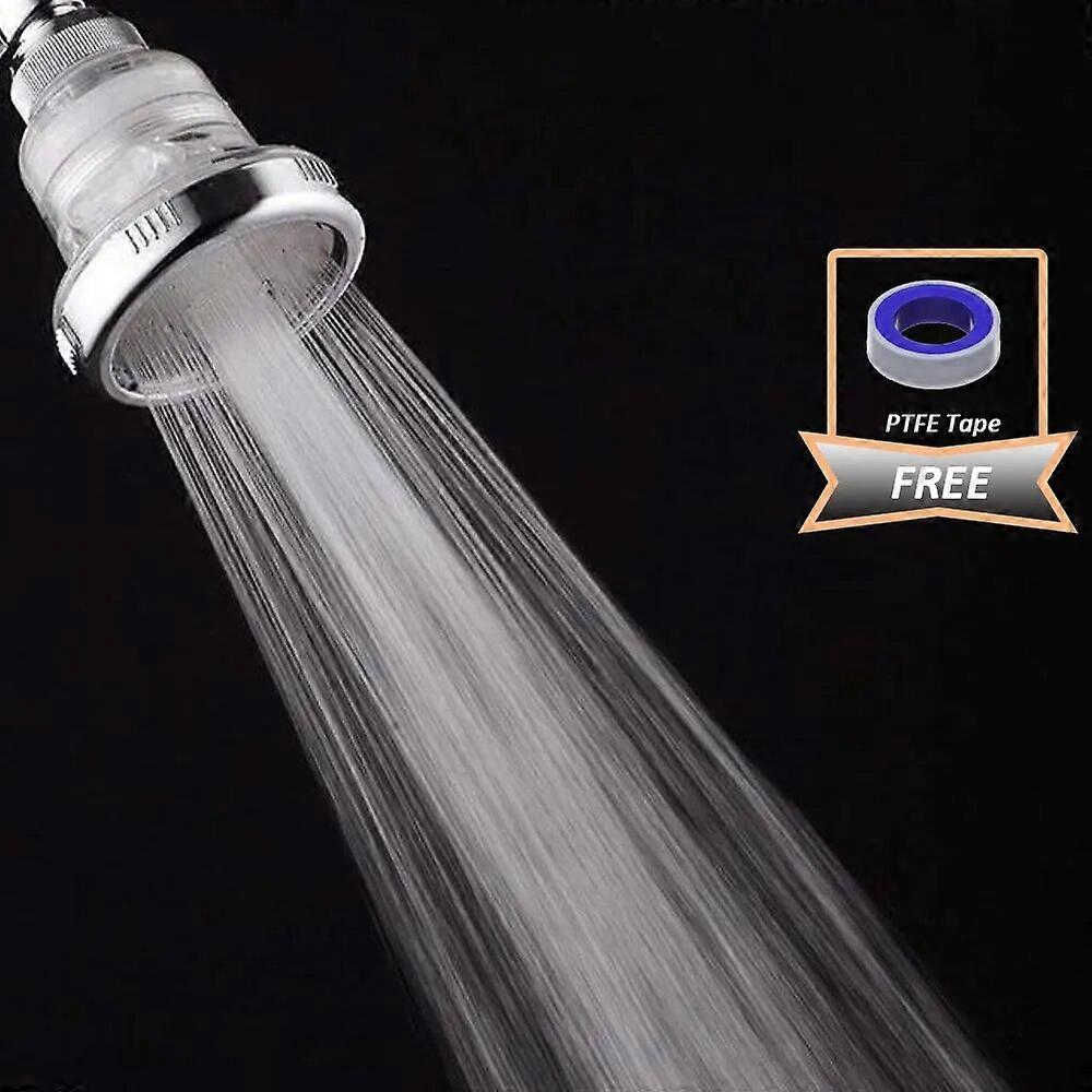 Zloog Water Softener Shower Head Filter for Hard Water 3 Modes High Pressure Top Sprayer Chlorine Fluoride Filtered Shower Head