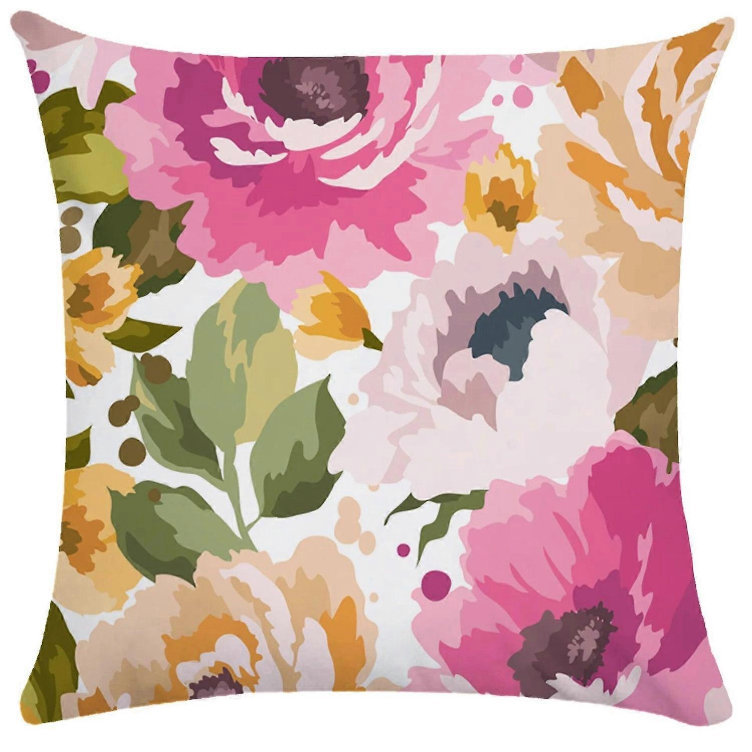 Print Pillowcase Sofa Cushion Cover Design Style -291