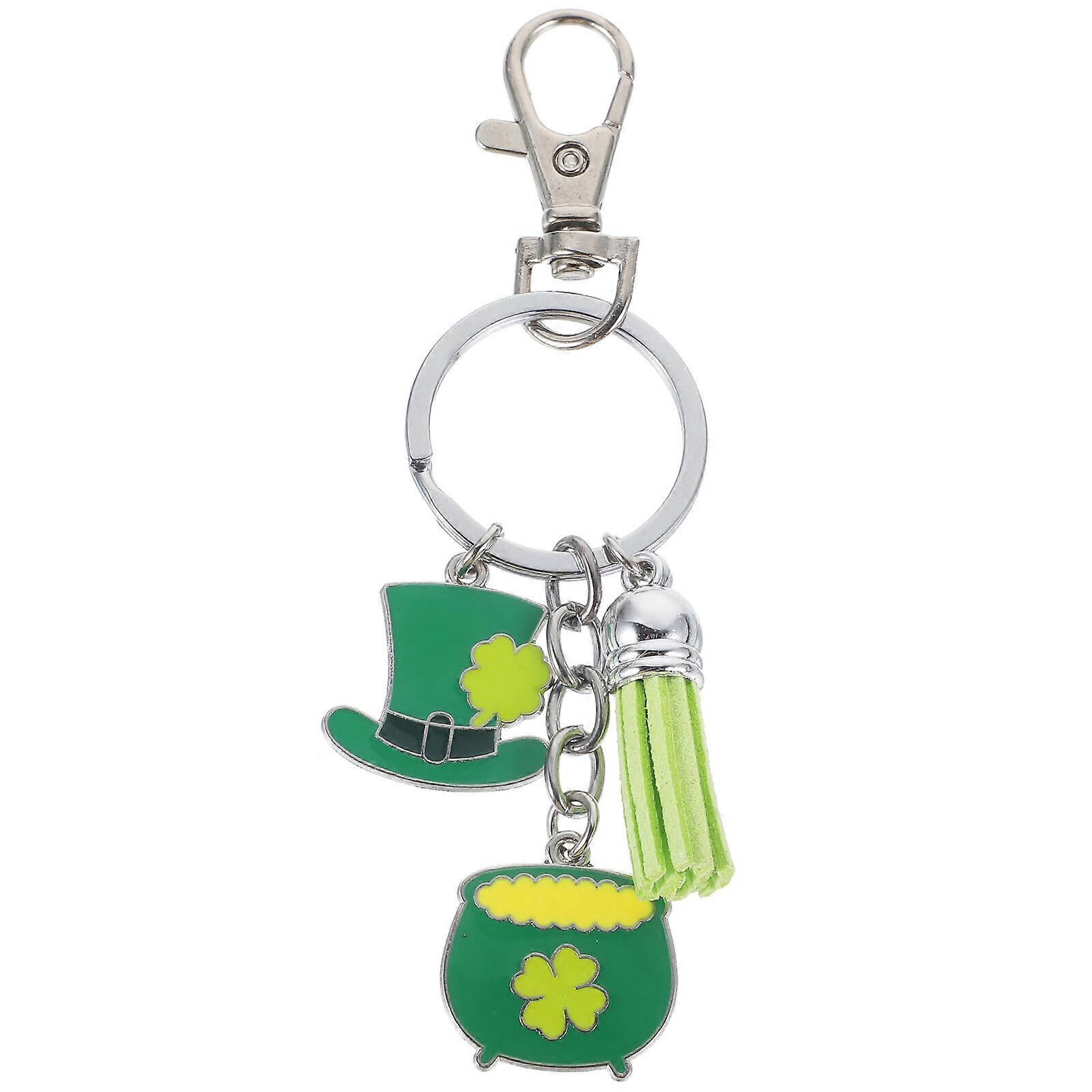 Key Chain St. Patricks Keychain Small Keyring Backpack Key Chain Purse Decoration Cute Keychain