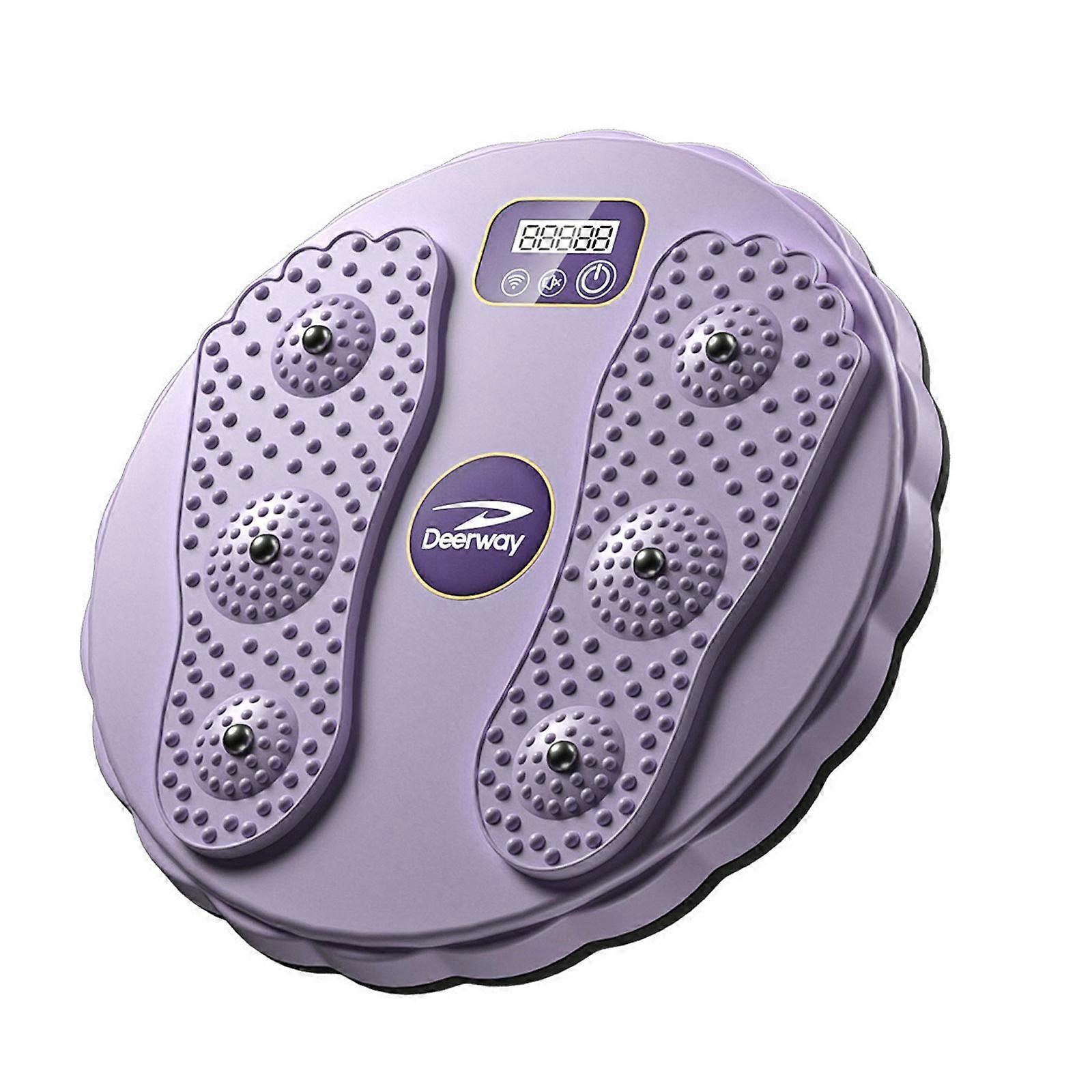 Waist Twisting Board, 28cm Massage Twist Board with Smart LCD Screen