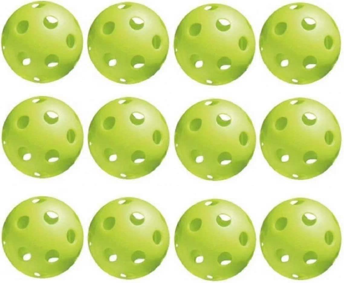 26 穴硬質プラスチック 72mm ピックルボール練習野球 Weifu フロアボール PE ワンピースホール