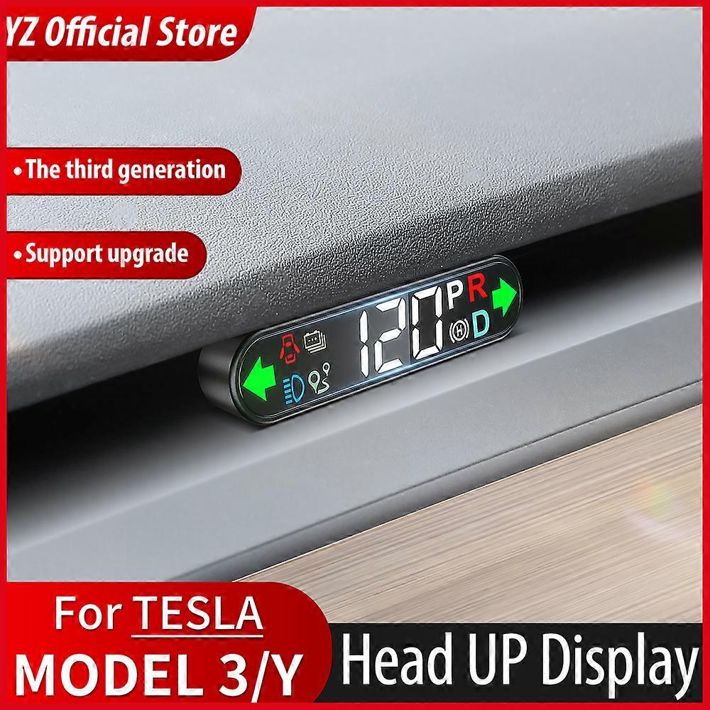 HUD Head-up Display For Tesla Model 3 Model Y Dedicated Head-up Display Speedometer For TESLA Car Model3 ModelY Accessiores