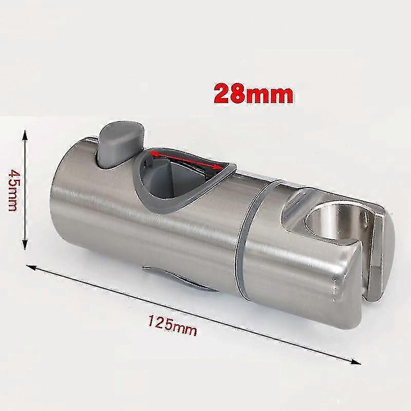 Duschkopfhalter, Handbrause-Saugnapfhalter, Wandduschkopfaufsatz, austauschbarer Universal-Duschschieber-28mm