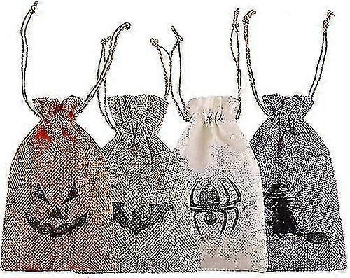 Halloween Drawstring Gift Bags 12pcs Candy Bags