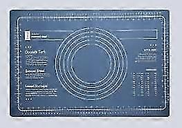(large Blue) 65*45cm Non-stick, Food Safe Baking Mat