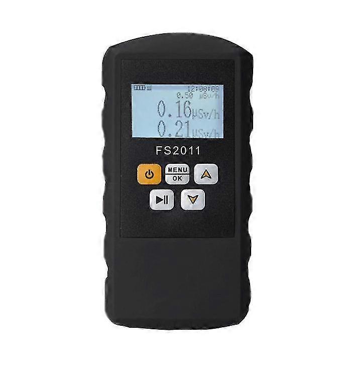 Pantalla de visualización Geiger Counter Detector de radiación nuclear Dosímetro personal Detectores de mármol Beta Gamma X-ray Tester Dosímetro